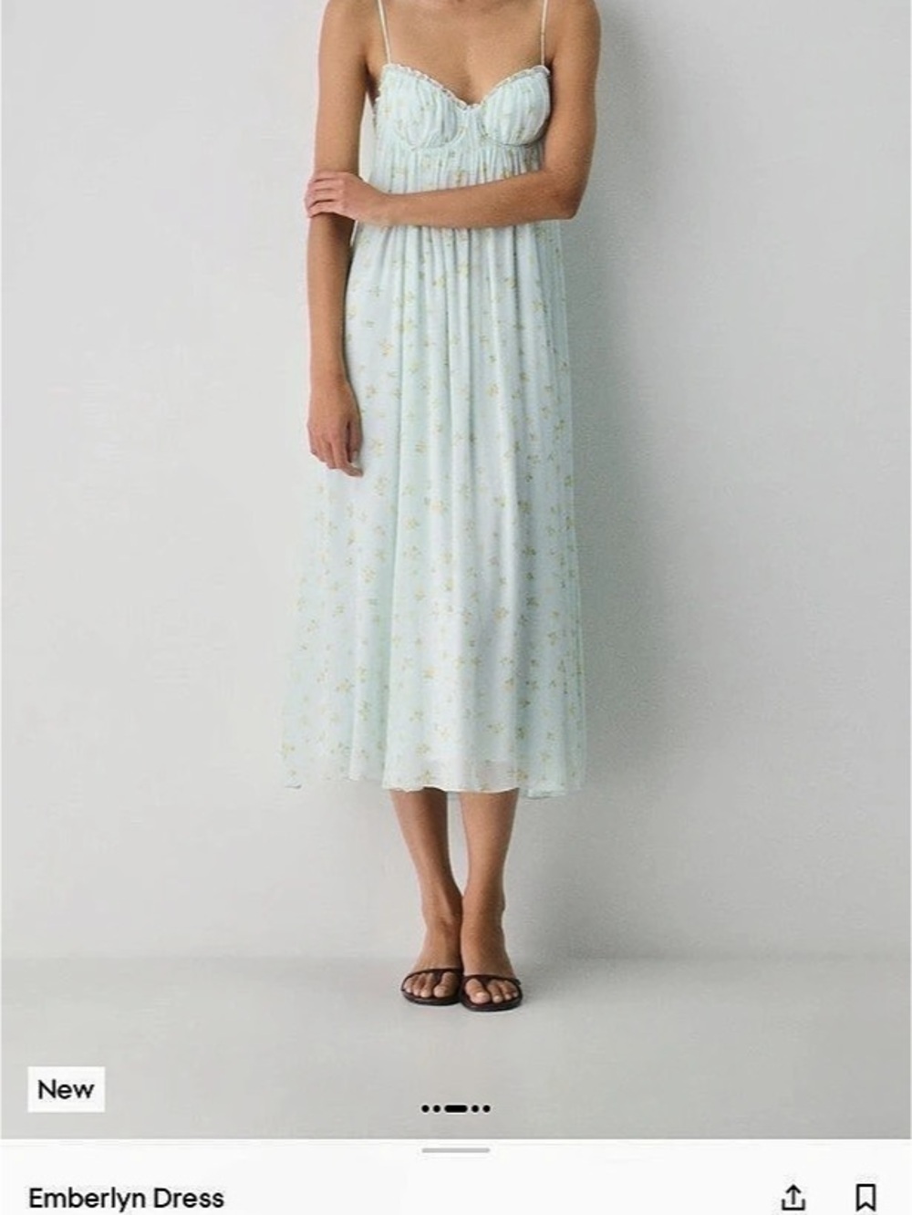 Aritzia Emberlyn Dress Floral